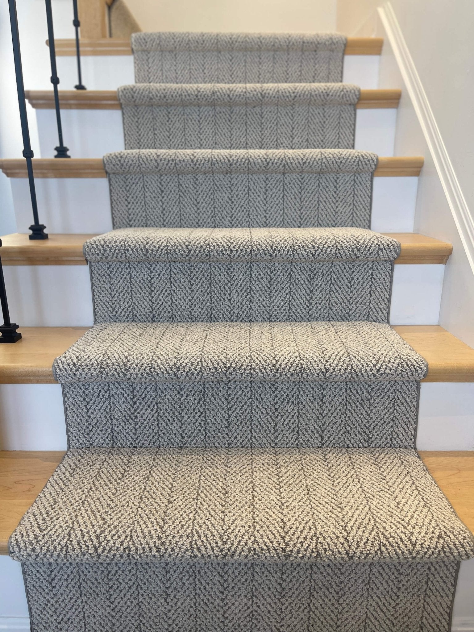 Amalfi Santa Marina Herringbone stair runner