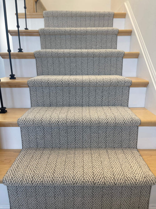 Amalfi Santa Marina Herringbone stair runner