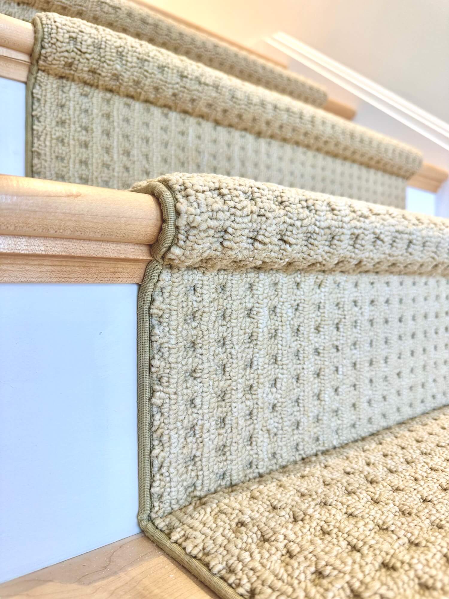 Boloria Maple Cream DIY Stair Runner