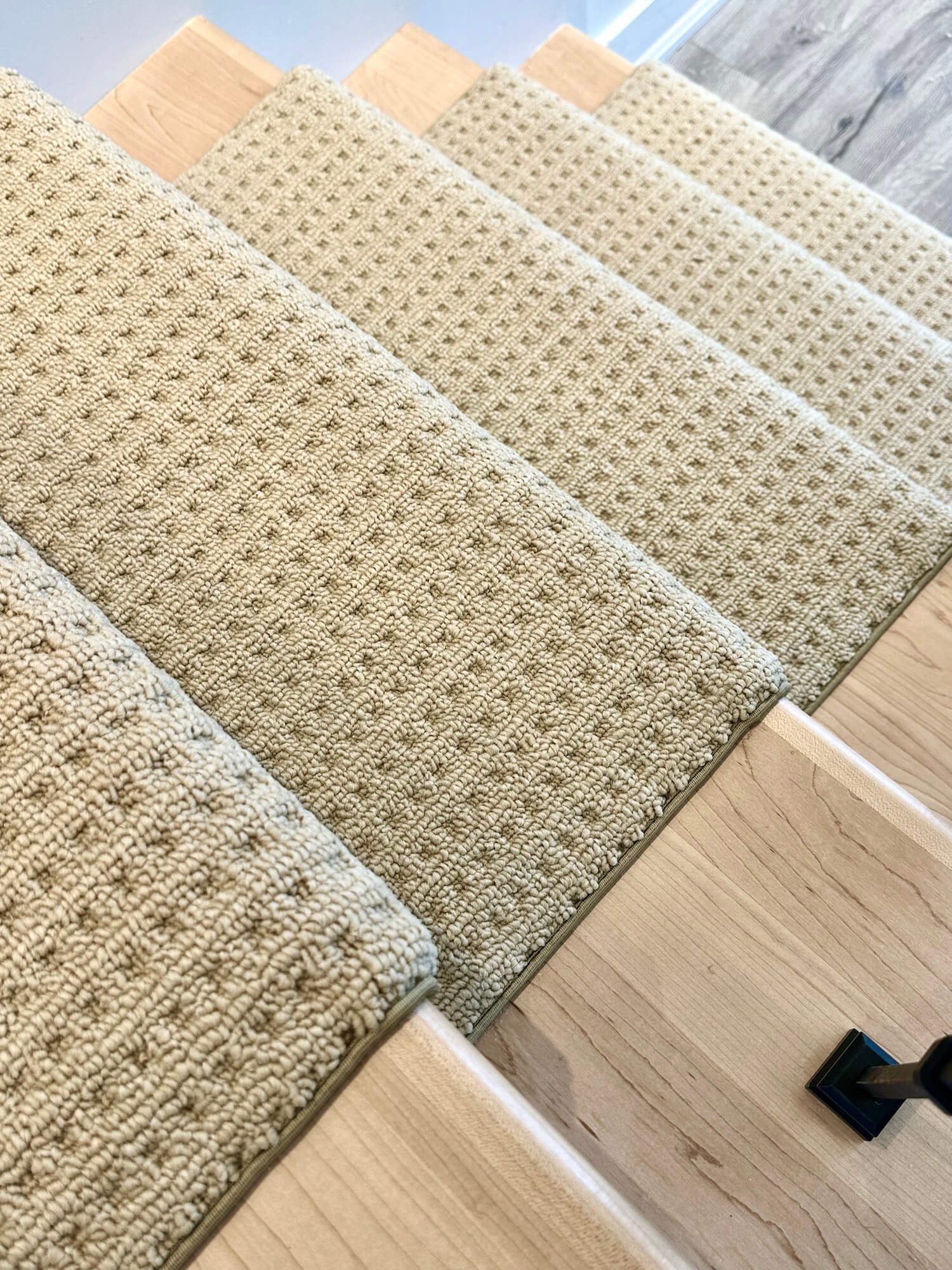 Boloria Maple Cream DIY Stair Runner