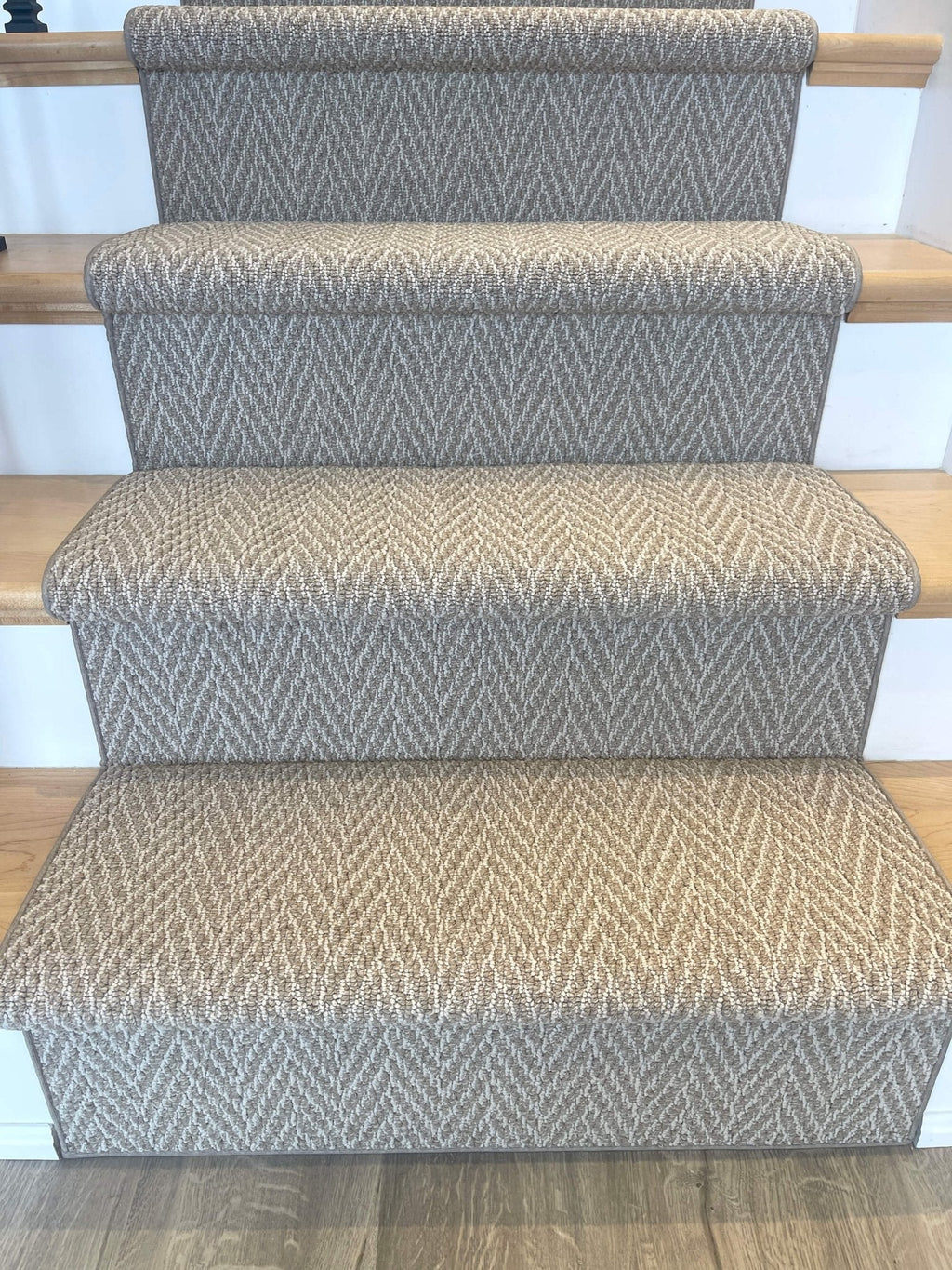 Anderson Tuftex Basket Herringbone stair runner