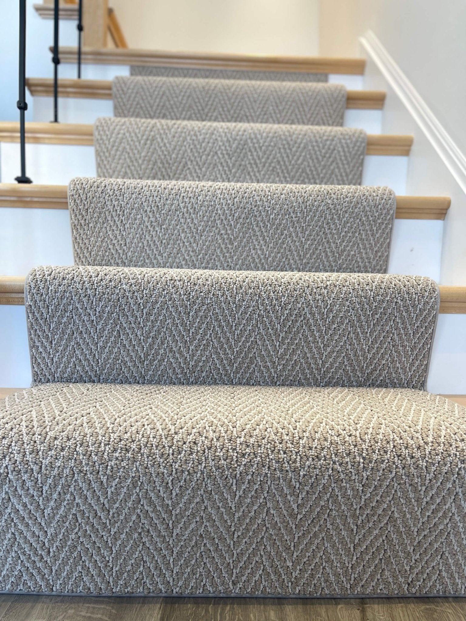 Anderson Tuftex Twine Modern Farmhouse Stair Runner