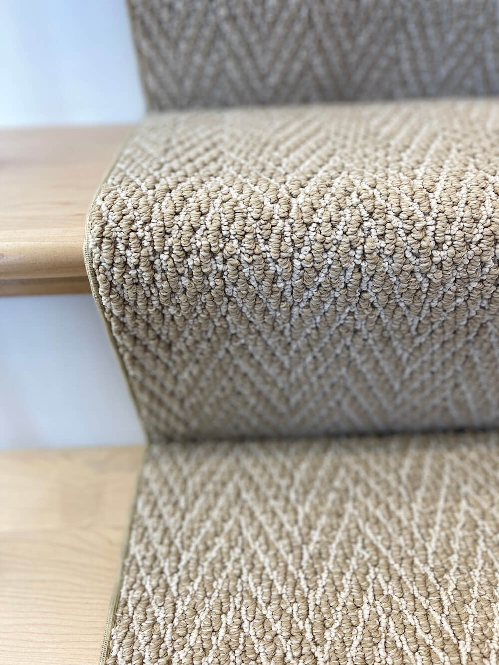 Anderson Tuftex Cork Herringbone Stair Runner