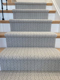 Anderson Tuftex Fossil Herringbone stair runner