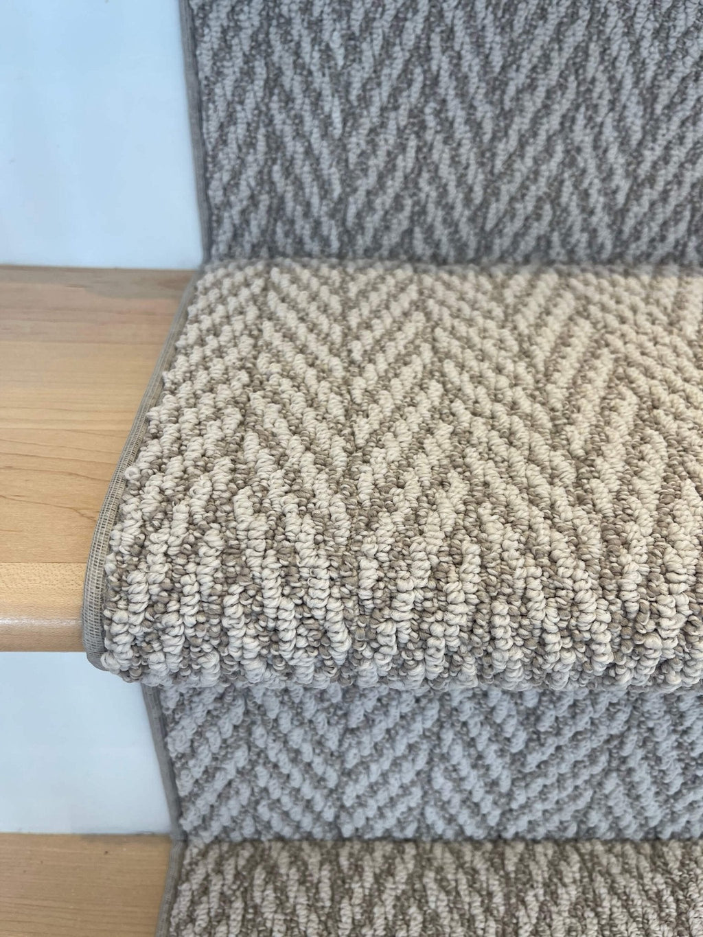 Anderson Tuftex Fossil Herringbone Stair Runner