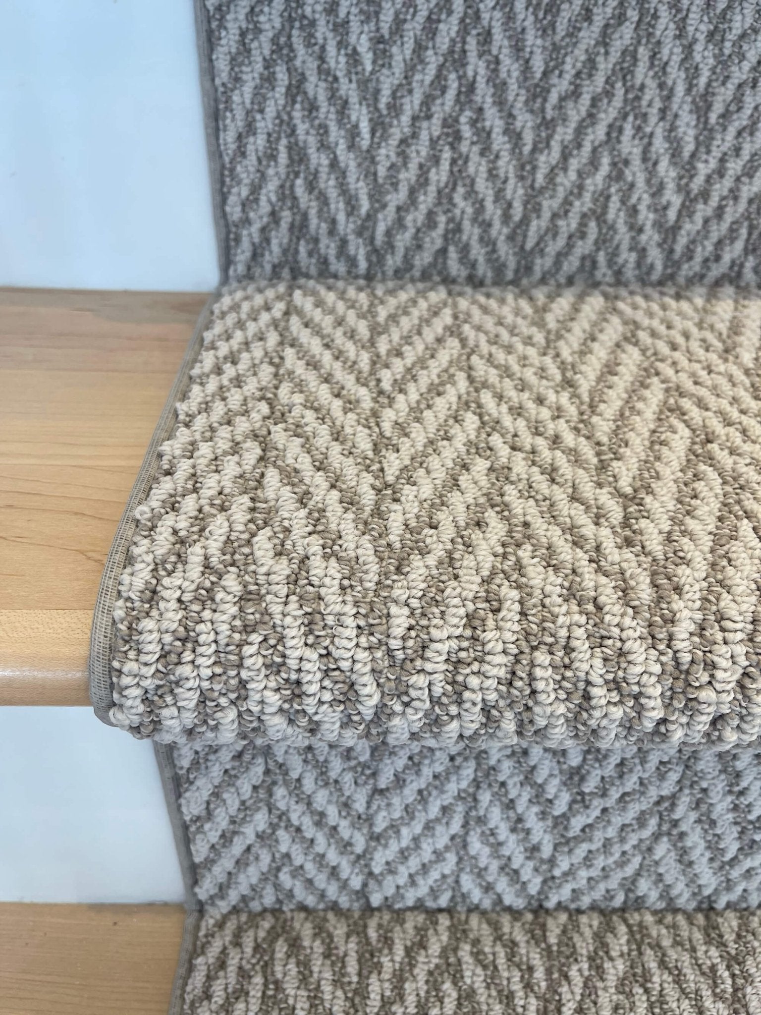 Anderson Tuftex Fossil Herringbone Stair Runner