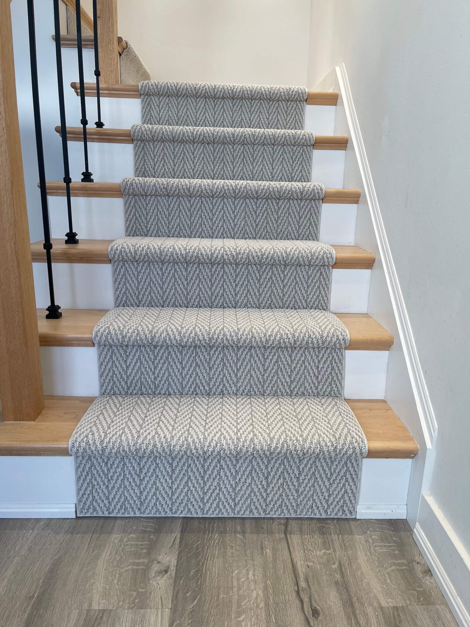 Anderson Tuftex Fossil Herringbone Stair Runner