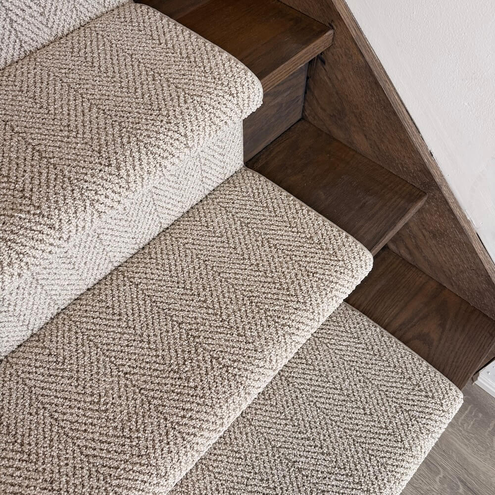 Amalfi Capri Herringbone Stair Runner