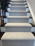 Anderson Tuftex Foggy Herringbone stair runner